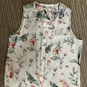c & e Sleeveless Blouse